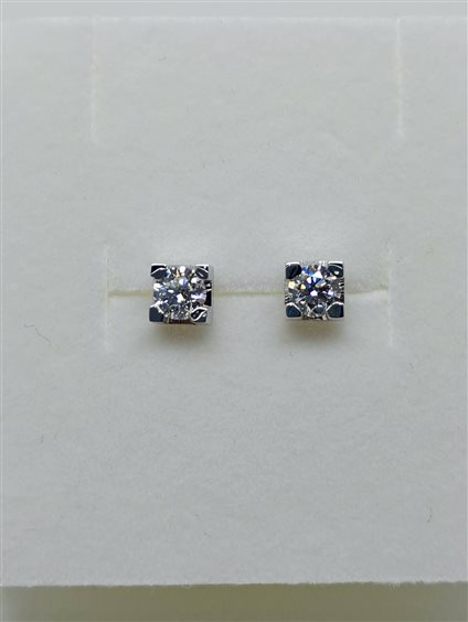 Orecchini Davite & Delucchi Donna in Oro bianco Diamante 0.5 Ct BBS0828350 - BBS0828350